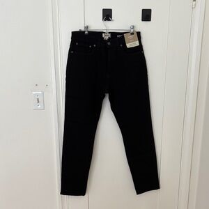 Madewell Men's Athletic Slim Black Jeans